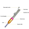 Инжектор 0.3ml Needleless ручки шприца ампулы Hyaluronic кисловочный для спа